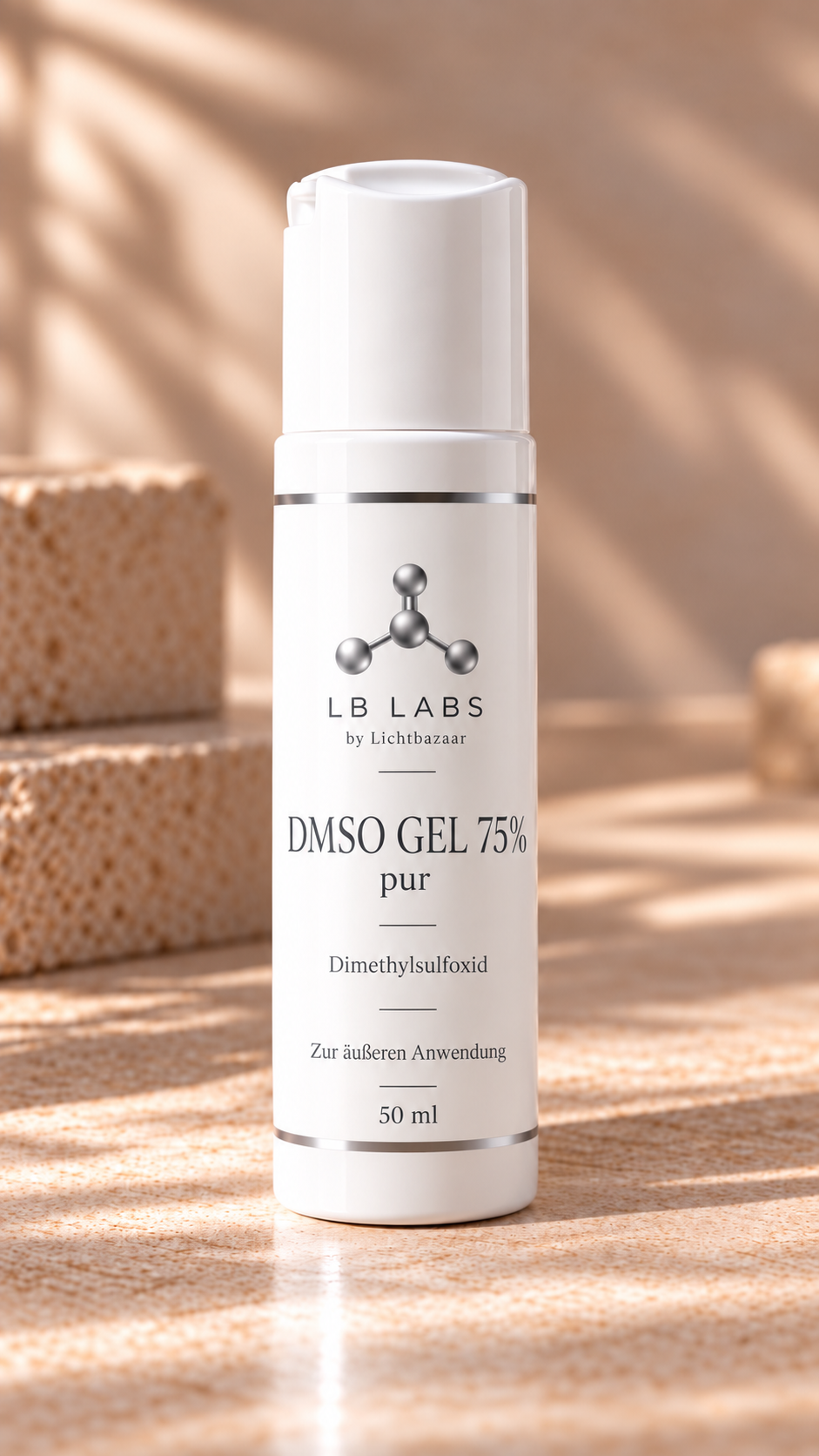 DMSO Gel 75 % pur - Dimethylsulfoxid Gel 50 ml | LB LABS