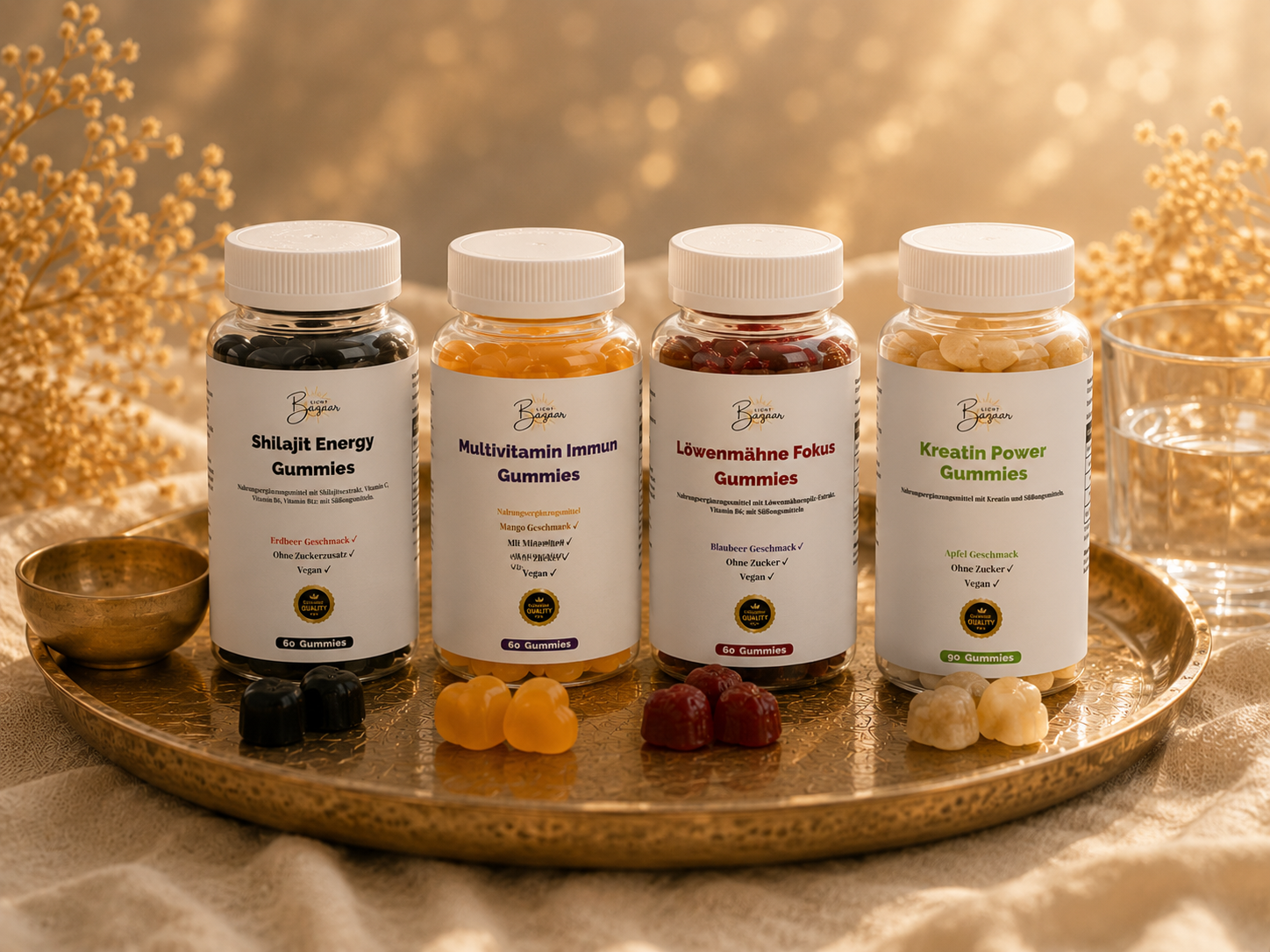 Produkte f&uuml;r Nahrungserg&auml;nzung und Balance