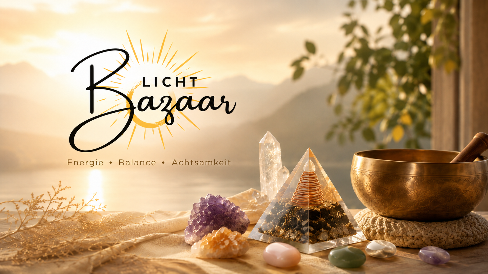 Lichtbazaar spirituelle Produkte für Energie, Rituale und bewusste Räume
