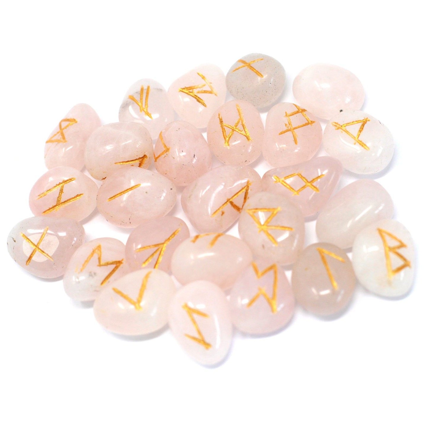 Runenstein Set – mystisches Orakel Set mit 25 Steinen
