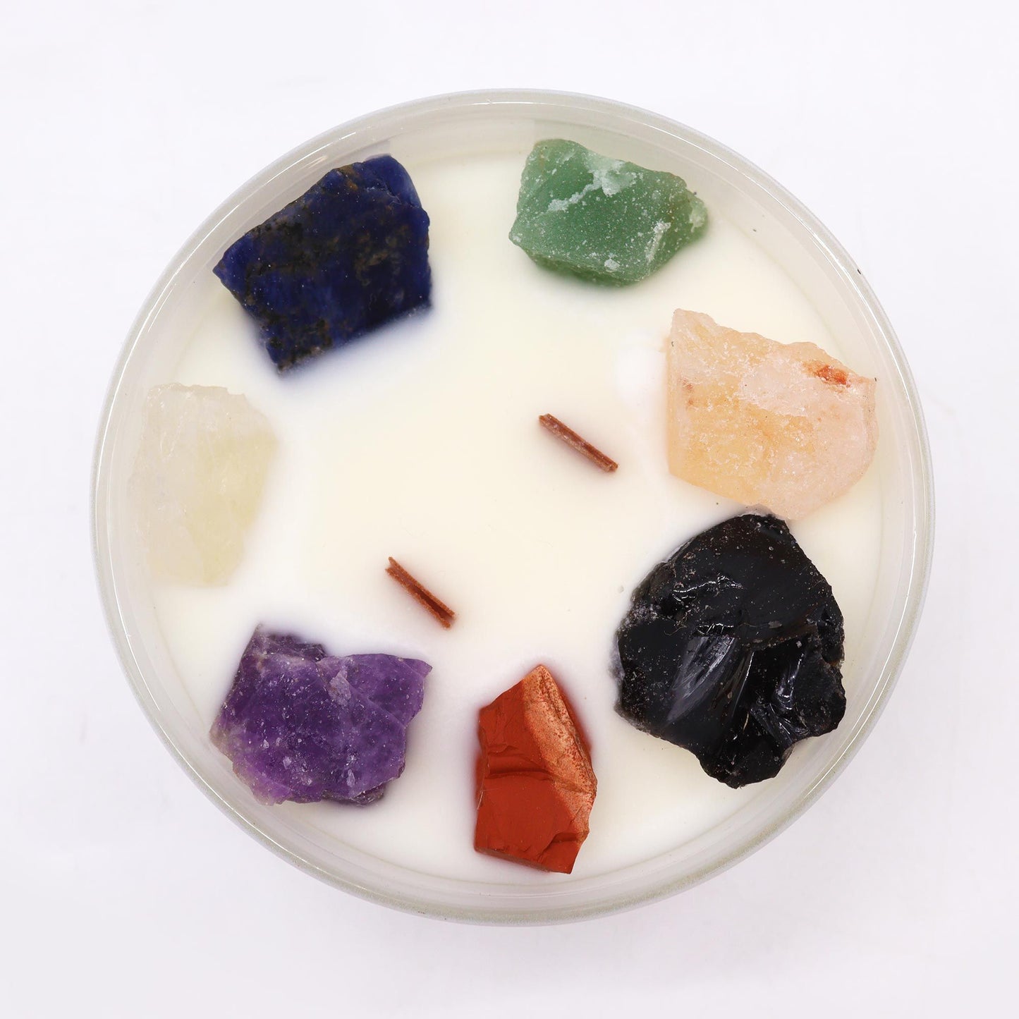 Chakra Kristallkerze – für Harmonie, Balance und bewusste Wohlfühlmomente