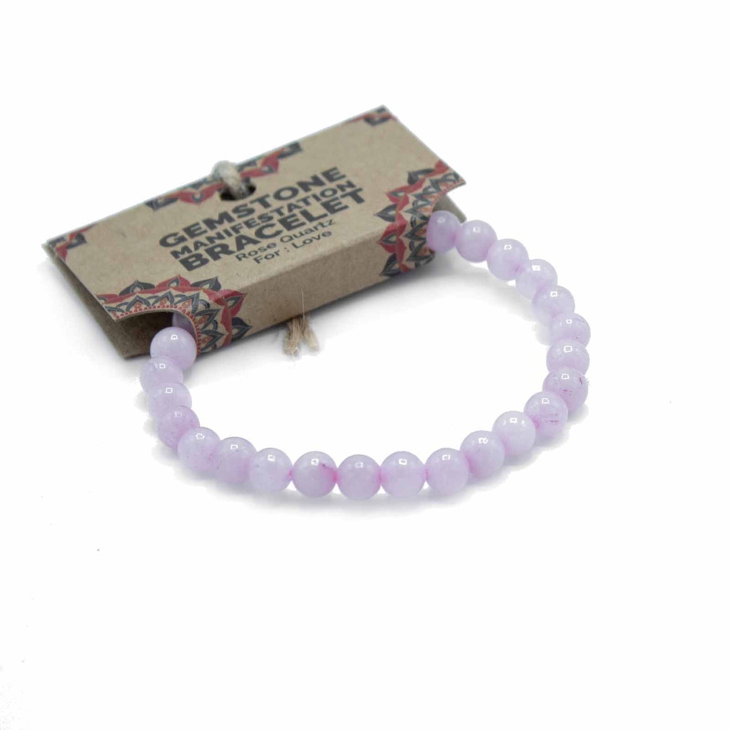 Manifestations Armband Rosenquarz – Liebe, Harmonie &amp; Herzenergie