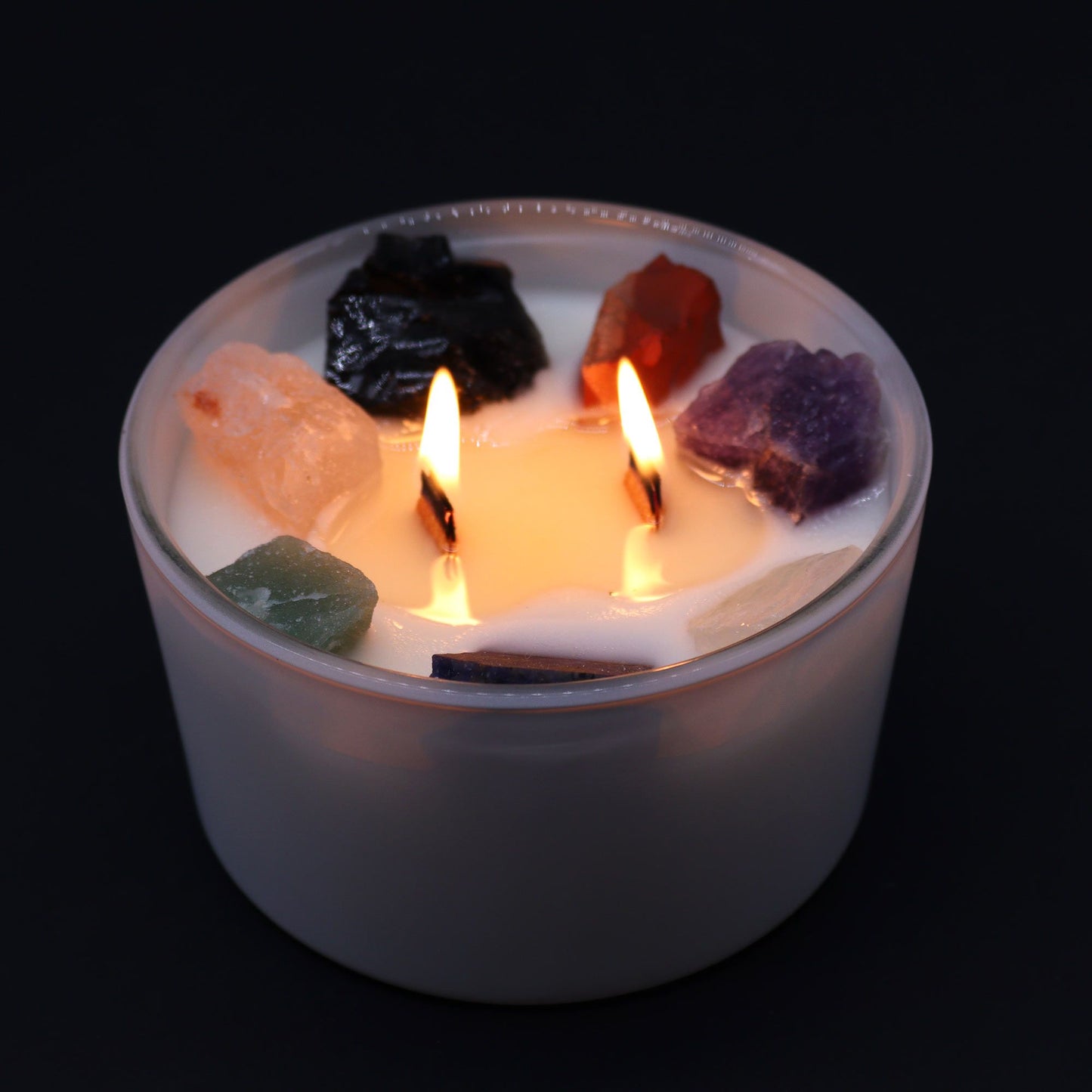 Chakra Kristallkerze – für Harmonie, Balance und bewusste Wohlfühlmomente