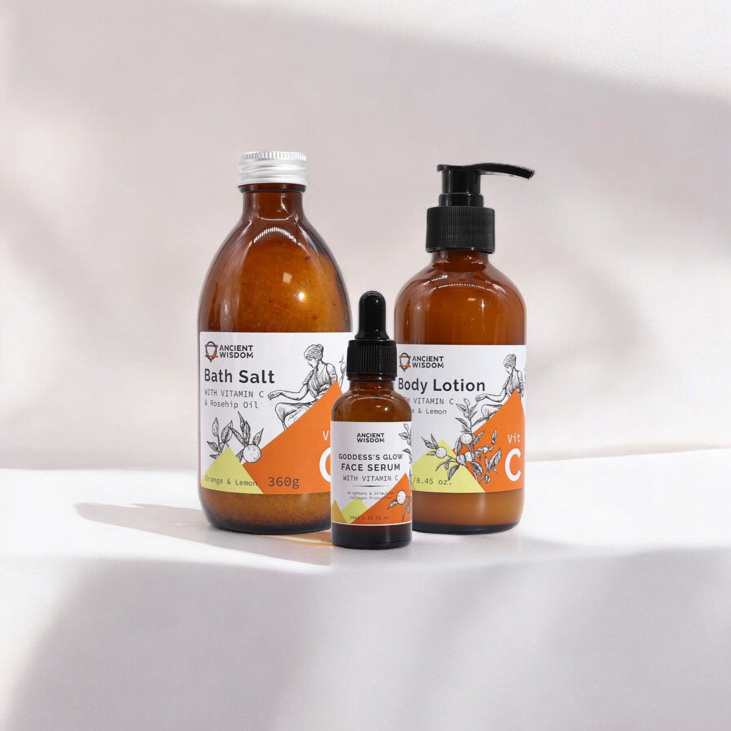 Goddess Glow Ritual Bundle – Vitamin C Selfcare Set für strahlende Haut