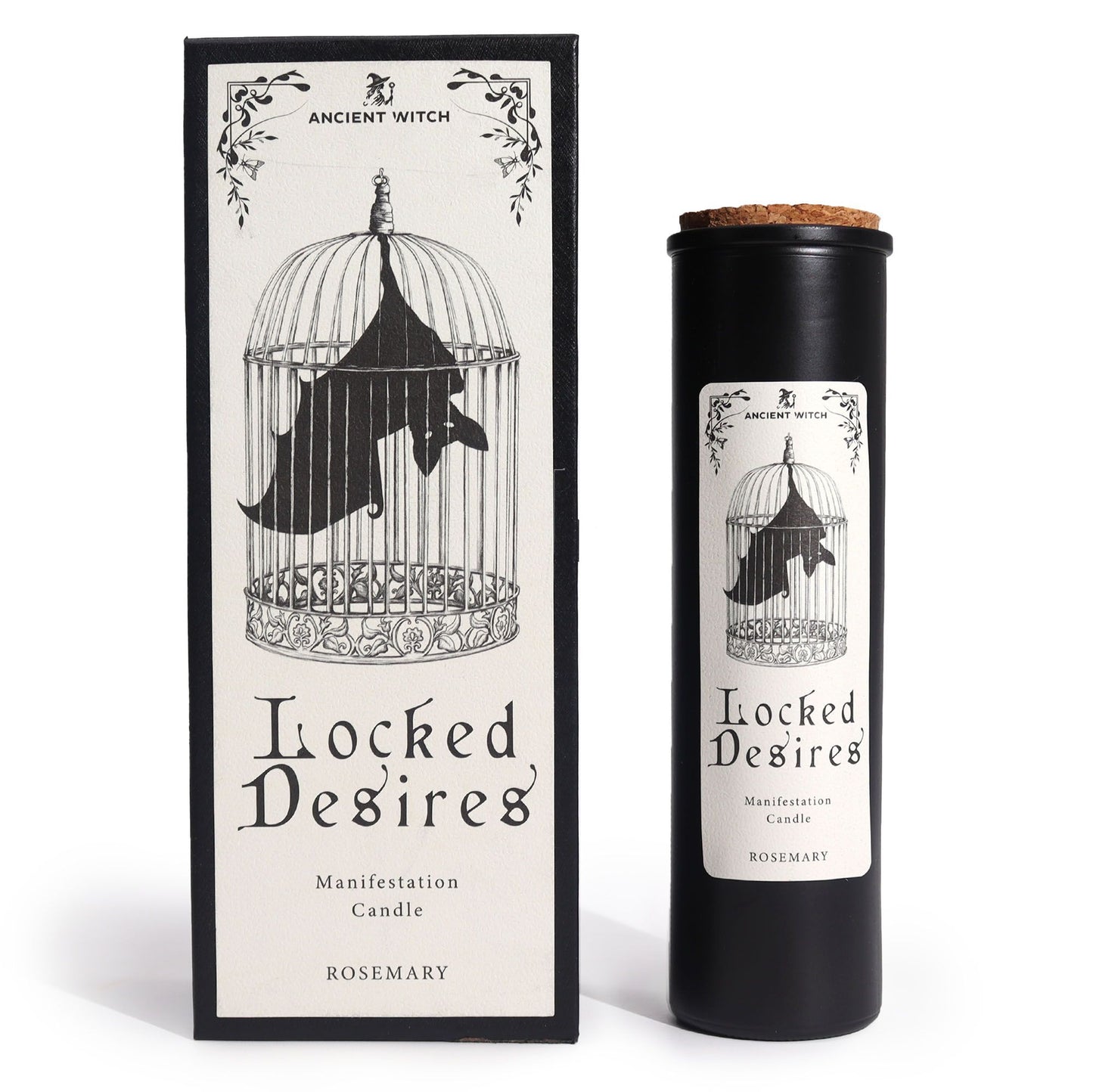 Ancient Witch Locked Desires Kerze – Manifestation &amp; verborgene Wünsche entfalten