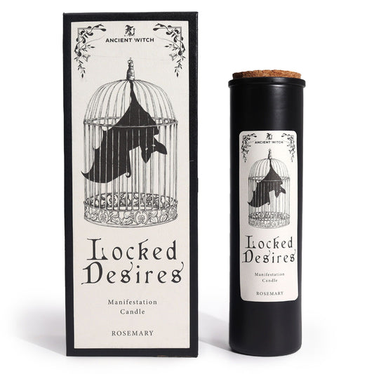 Ancient Witch Locked Desires Kerze – Manifestation &amp; verborgene Wünsche entfalten