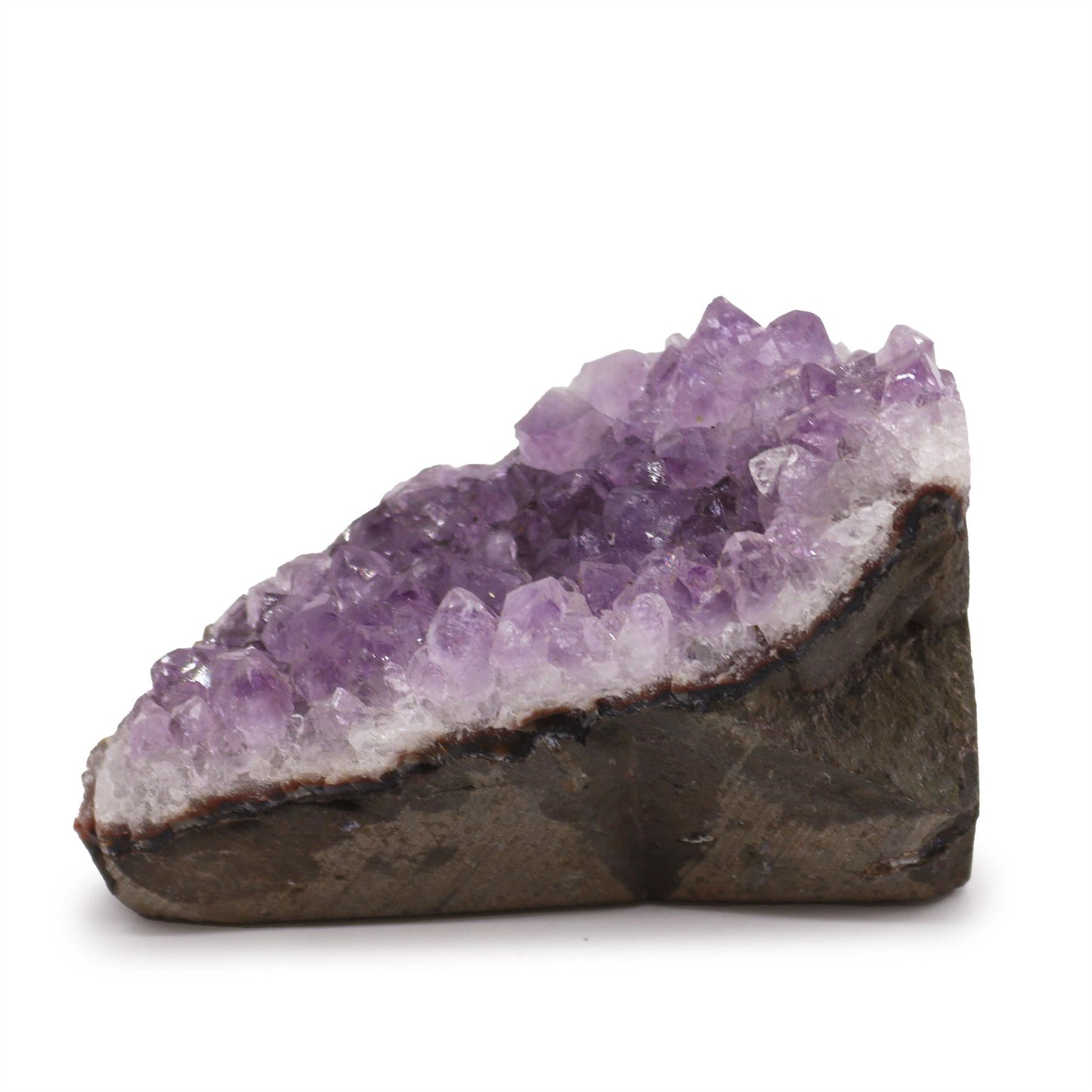 Hochwertiger natürlicher Amethyst Standcluster – mittlere Größe
