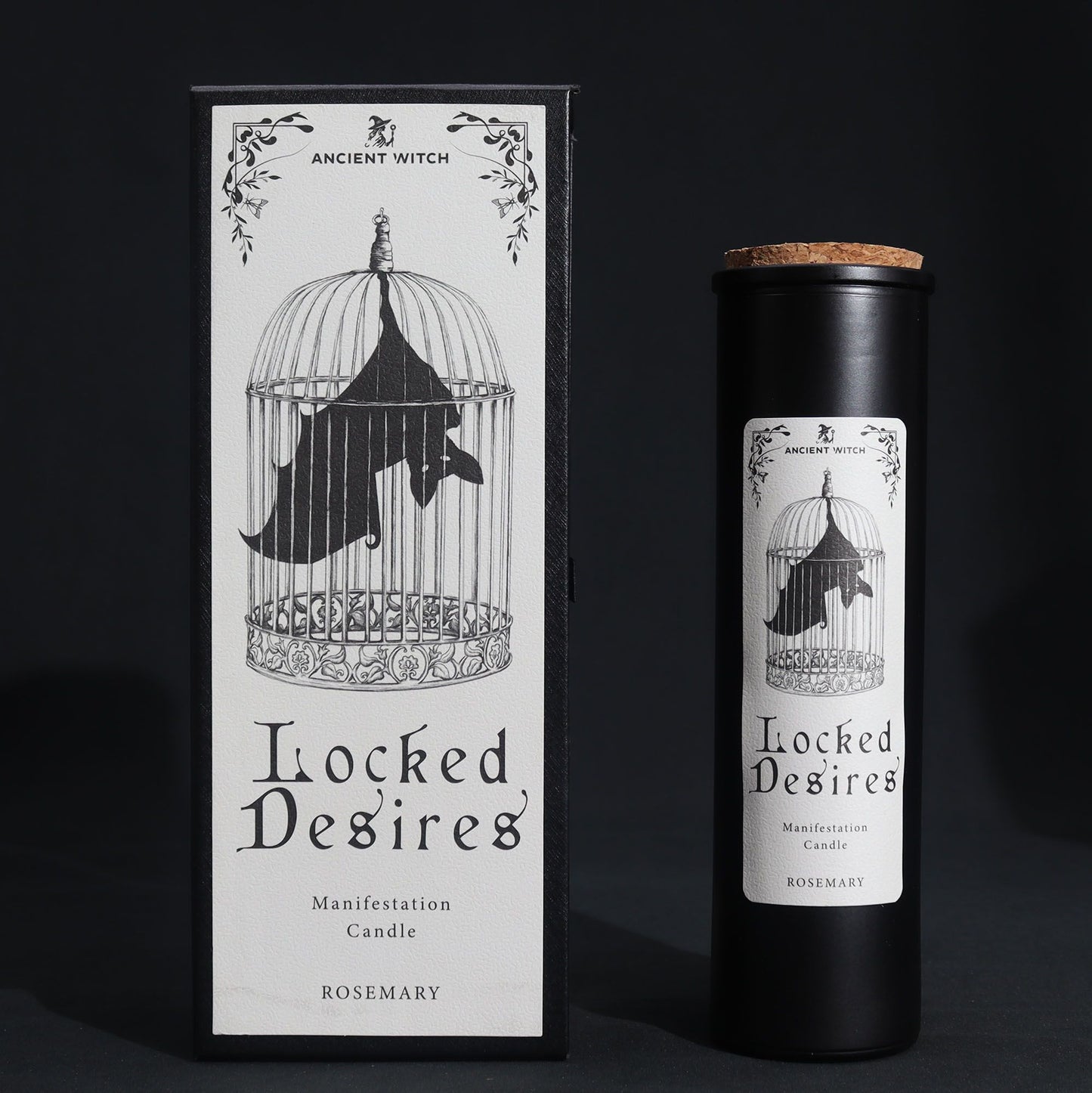 Ancient Witch Locked Desires Kerze – Manifestation &amp; verborgene Wünsche entfalten