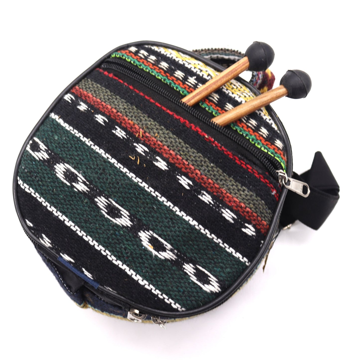 Steel Tongue Drum (22 x 16 cm) – OM Violett – Meditations- & Klanginstrument