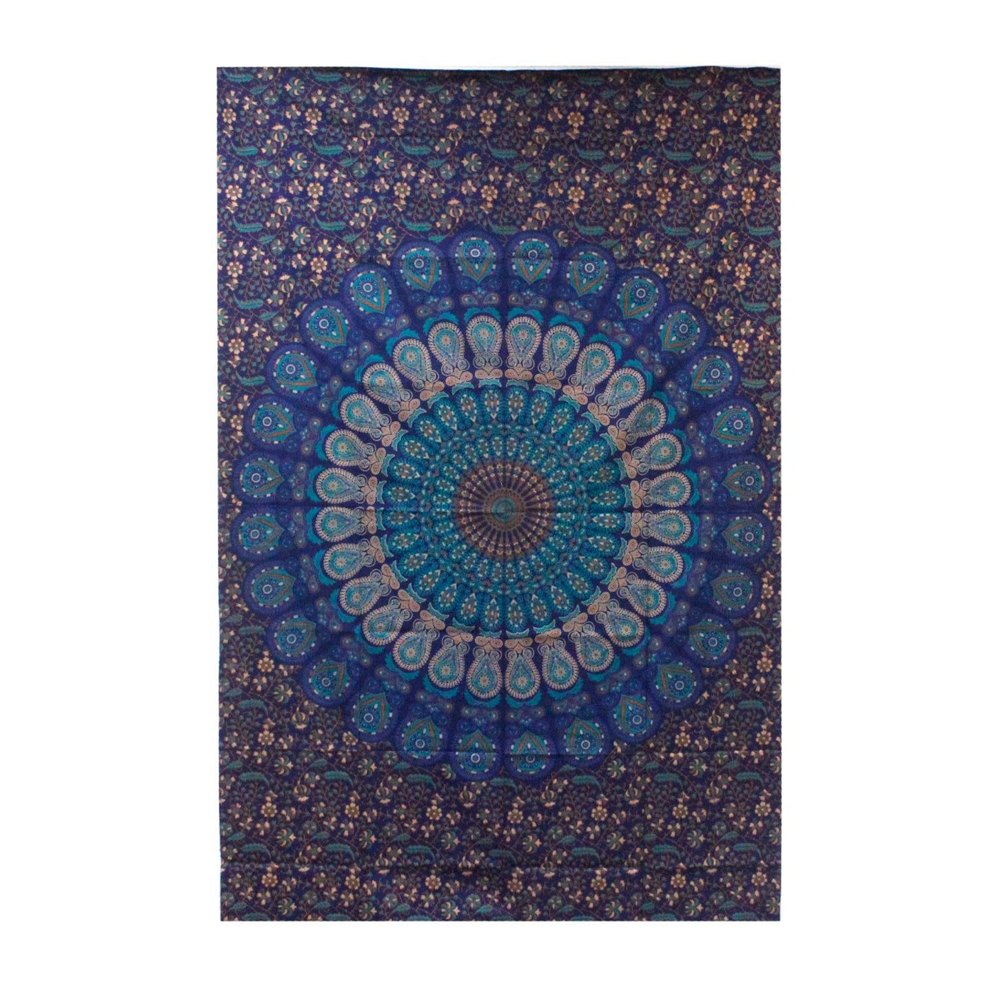 Baumwoll Tagesdecke & Wandbehang – Classic Mandala 230 x 200 cm