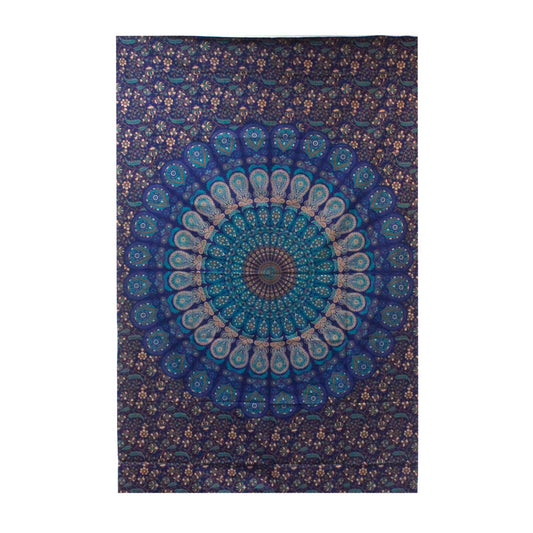 Baumwoll Tagesdecke & Wandbehang – Classic Mandala 230 x 200 cm