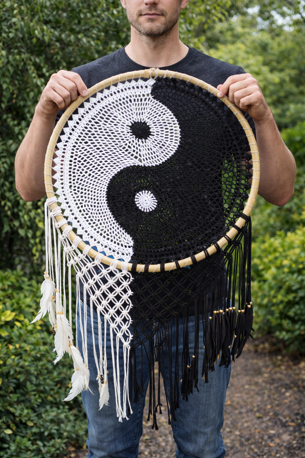 Dreamcatcher Netz Detail