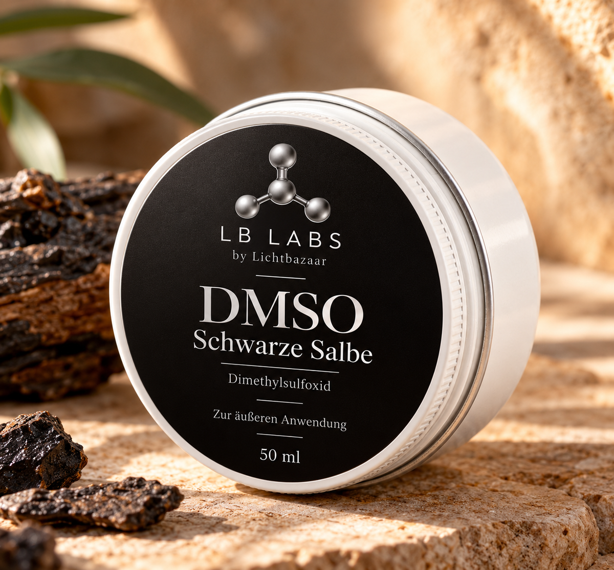 DMSO Schwarze Salbe - 50 ml | LB LABS by Lichtbazaar