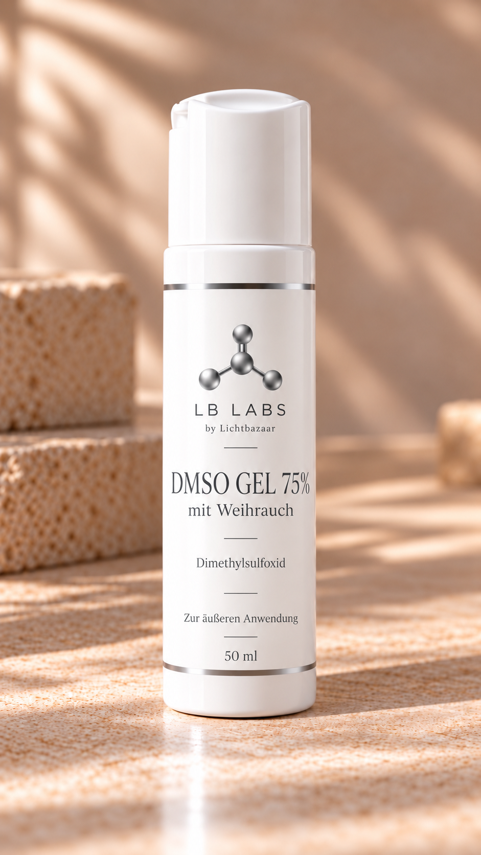 DMSO Gel 75 % mit Weihrauch - 50 ml | LB LABS