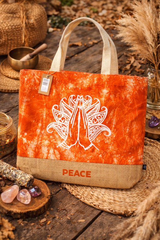 Namaste Peace Bag Orange
