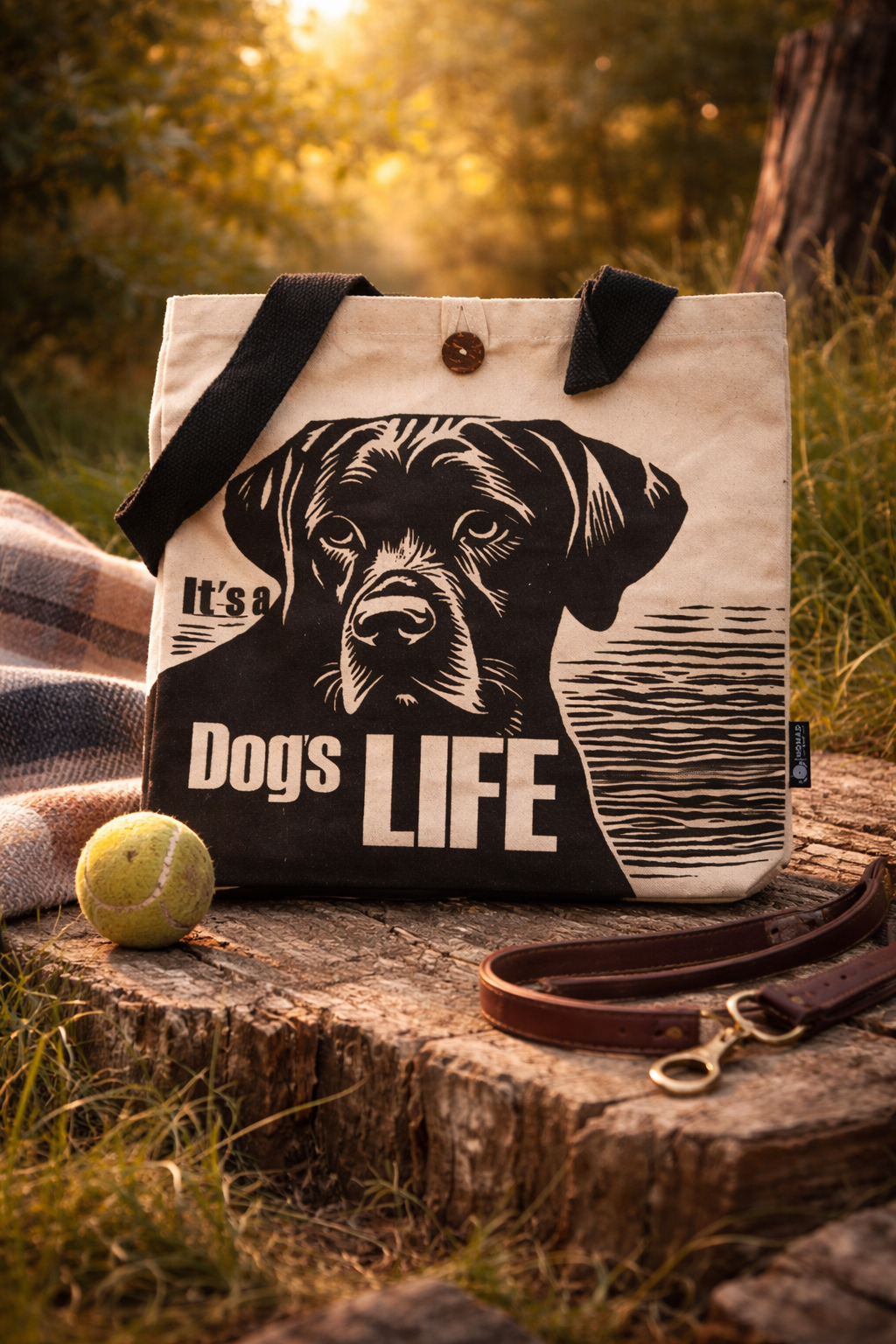 Nomad Sari Tote Bag It’s a Dog’s Life