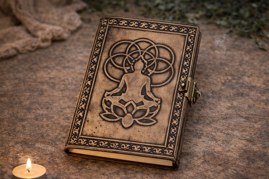 Notizbuch Buddha rotbraun